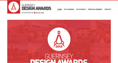 Desktop Screenshot of guernseydesignawards.com